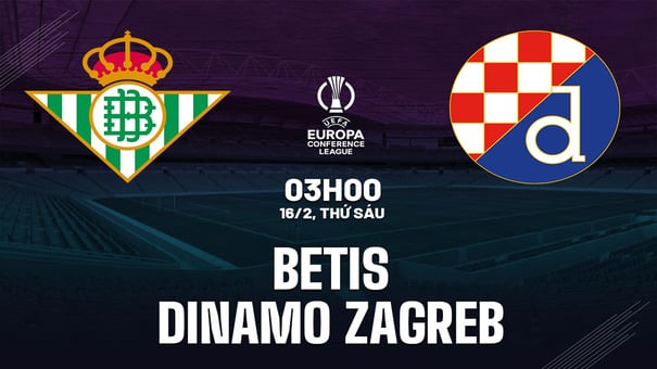 Giải đấu "hạng 3" Conference League có thể trở thành "cứu cánh" cho Real Betis trong mùa giải 2023/24 đầy sóng gió mà việc bị loại khỏi Europa League là một minh chứng. Đại diện La Liga được đánh giá cao nhất bảng C gồm toàn đối thủ dưới cơ: Rangers (Scotland), Sparta Prague (Séc) và Aris Limassol (Síp). Betis vs Dinamo Zagreb lúc 3h00 ngày 16/2 (Playoff tranh vé vào vòng 1/8 cúp C3/Conference League 2023/24) . Hãy đến iBet1668 soi kèo bóng đá để biết thêm thông tin nhé. 