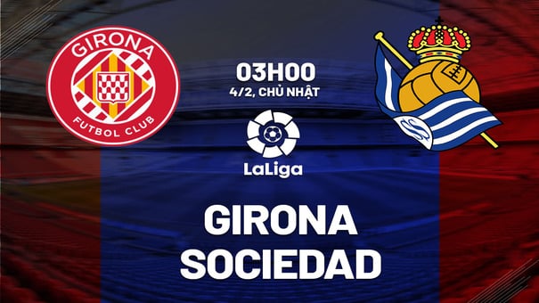 Nhận định Girona vs Real Sociedad, dự đoán bóng đá La Liga hôm nay 03h00 ngày 4/2 chính xác . Girona với phong độ cao thời gian gần đây dự kiến sẽ giành chiến thắng trước Real Sociedad. Về thẻ phạt, trận đấu này dễ có ít thẻ phạt, điều thường xuất hiện ở những trận gần đây của hai đội. Về phạt góc, cả hai đội đều không mạnh về bóng bổng nên số phạt góc nhiều khả năng không quá 7. Hãy đến iBet1668 soi kèo bóng đá để biết thêm thông tin nhé. 