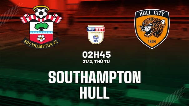 Southampton vs Hull 2h45 ngày 21/2 (Hạng nhất Anh 2023/24) Sau khi bị Bristol City cắt đứt mạch 22 trận bất bại (thắng 16) ở đấu trường Championship, Southampton đã ngay lập tức trở lại bằng việc hạ gục đối thủ mạnh West Brom (đang đứng ngay phía sau trên BXH), lại còn trên sân đối phương. Nhờ vậy, The Saints đã giữ vững được lợi thế trong cuộc đua "tam mã" tranh giành suất thăng hạng trực tiếp còn lại (1 vé khó thoát khỏi tay Leicester). Hãy đến iBet1668 soi kèo bóng đá để biết thêm thông tin nhé .