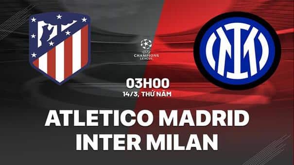 Atletico vs Inter Milan (03h00 ngày 14/03) .Atletico vs Inter Milan ở mức cân bằng, với thất bại ở trận lượt đi, thật khó để thầy trò Diego Simeone có thể tạo ra bất ngờ dù được chơi trên sân nhà. Cơ hội vô địch đã nằm ngoài tầm tay của Atletico, thậm chí khả năng kết thúc trong Top 4 cũng không hề dễ dàng khi họ chỉ hơn đội xếp thứ 5 là Bilbao có 2 điểm. Hãy đến iBet1668 soi kèo bóng đá để biết thêm thông tin nhé .