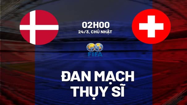 Nhận định Đan Mạch vs Thụy Sĩ 2h00 ngày 24/3 (Giao hữu quốc tế). Hãy đến iBet1668 soi kèo bóng đá để biết thêm thông tin nhé .