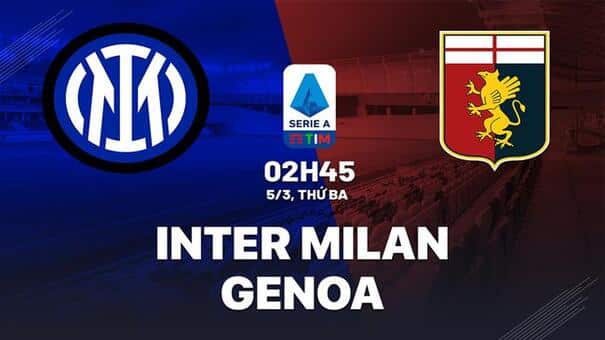 Inter Milan vs Genoa (02h45 ngày 5/3) Inter đã bảo vệ được thành tích toàn thắng trên mọi đấu trường trong năm 2024 khi hủy diệt Atalanta với tỉ số 4-0 giữa tuần qua. Chuỗi trận thắng của Inter đã được kéo dài lên con số 11, thành tích thực sự ấn tượng. Hãy đến iBet1668 soi kèo bóng đá để biết thêm thông tin nhé .