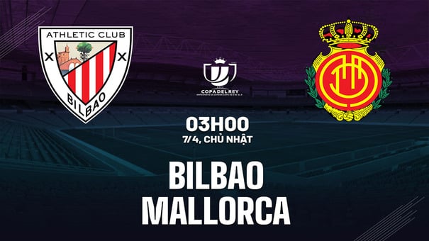 Nhận định bóng đá Bilbao vs Mallorca 3h00 ngày 7/4 (Chung kết Cúp Nhà vua TBN 2023/24). Hãy đến iBet1668 soi kèo bóng đá để biết thêm thông tin nhé .