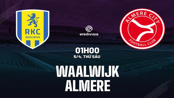 Nhận định bóng đá Waalwijk vs Almere 1h00 ngày 5/4 (VĐQG Hà Lan 2023/24). Hãy đến iBet1668 soi kèo bóng đá để biết thêm thông tin nhé .