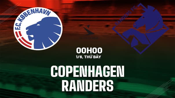 Nhận định bóng đá Copenhagen vs Randers 0h00 ngày 1/6 (VĐQG Đan Mạch 2023/24). Hãy đến iBet1668 soi kèo bóng đá để biết thêm thông tin.