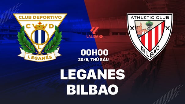 Nhận định Leganes vs Athletic Bilbao 0h00 ngày 20/9 (La Liga 2024/25). Hãy đến iBet1668 soi kèo bóng đá .